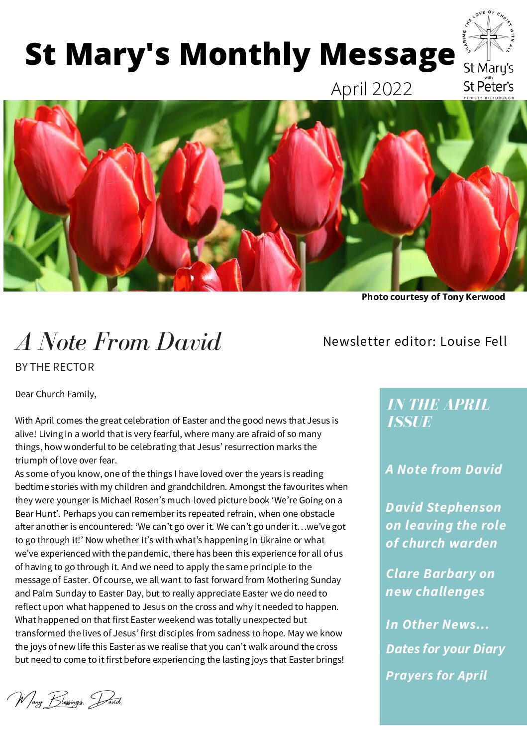 April 2022 Newsletter Pdf