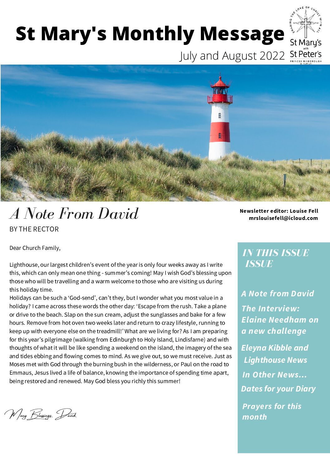 JulyAugust 22 Newsletter Pdf