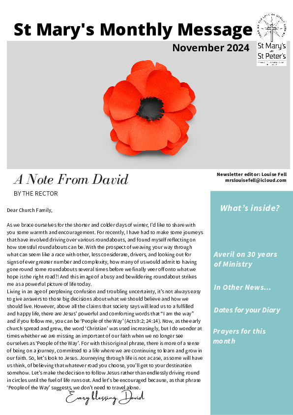 November 24 Newsletter1738253905 0