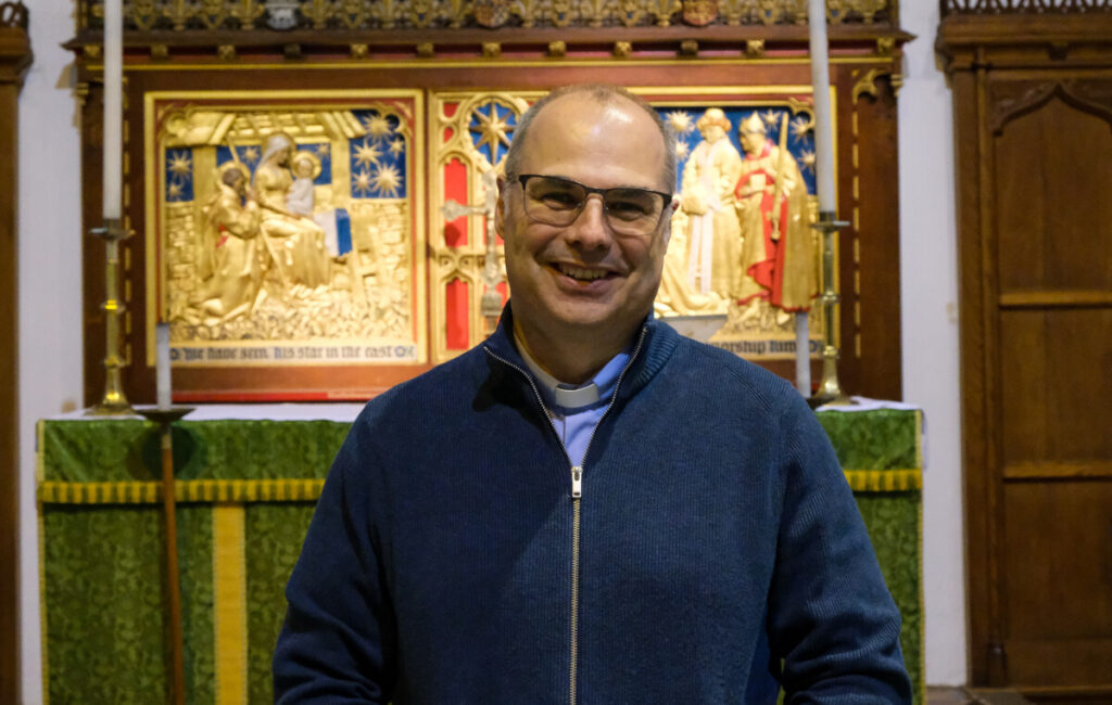 Andrew Walmsley (head & Shoulders, In Front Of Altar)