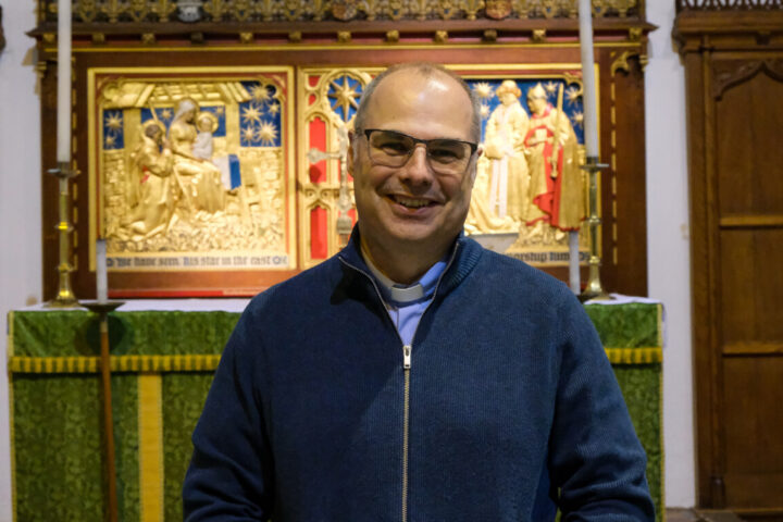 Andrew Walmsley (head & Shoulders, In Front Of Altar)