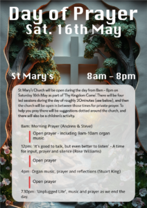 Prayer Week Programme May 26