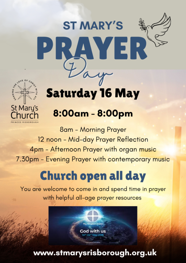 St Mary's Prayer Day, May 16 2026